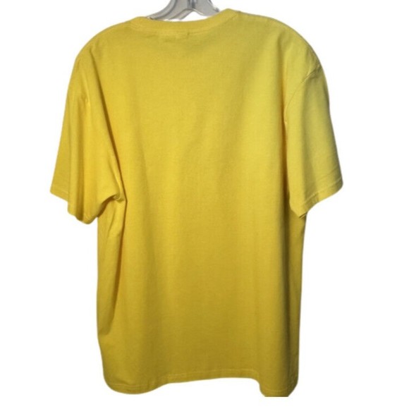 Cozumel Mexico T Shirt Mens Yellow Souvenir Palm Tree Beach Casual Vacation Lg - Picture 2 of 6